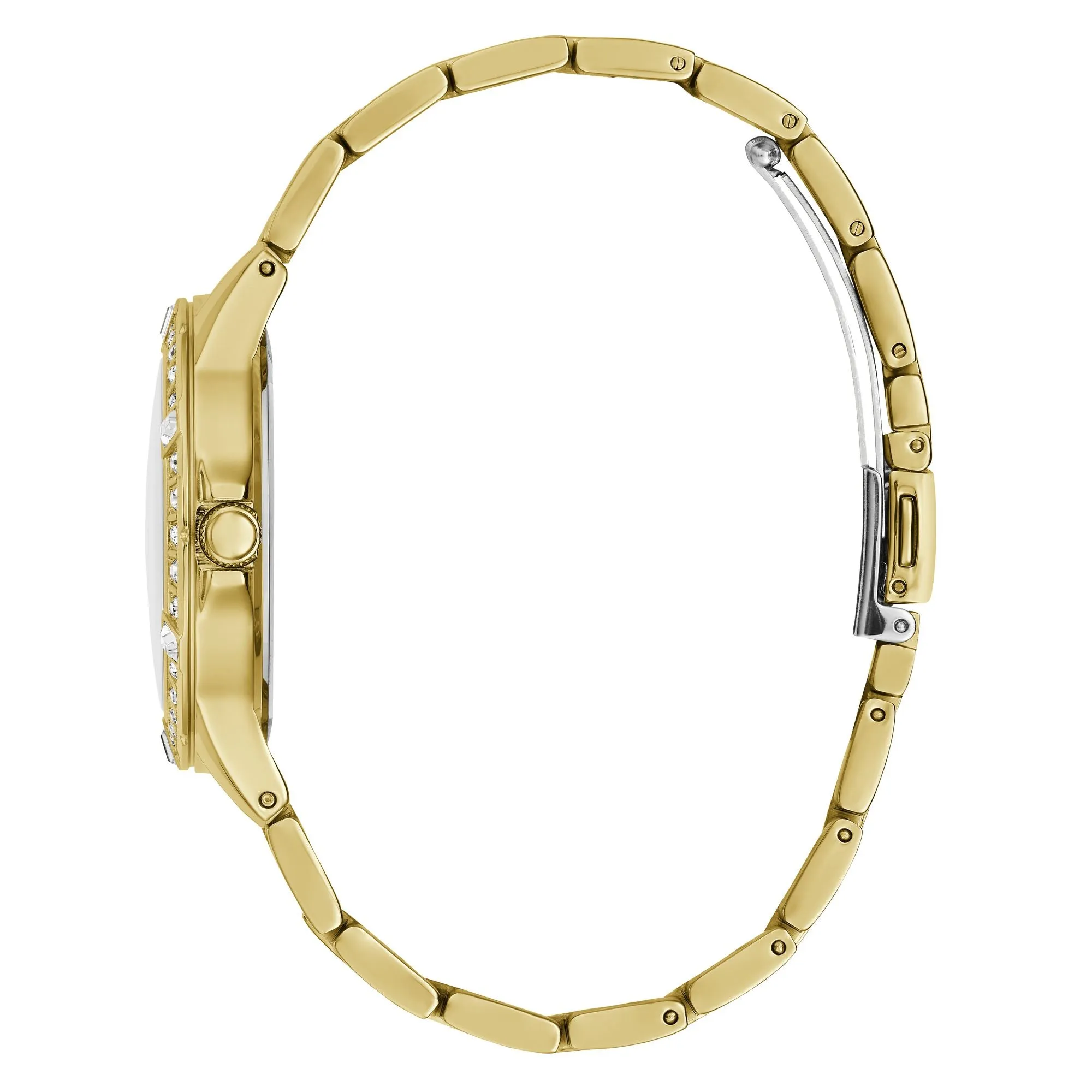 Guess White Dial Women Analog Watch - U1349L2M