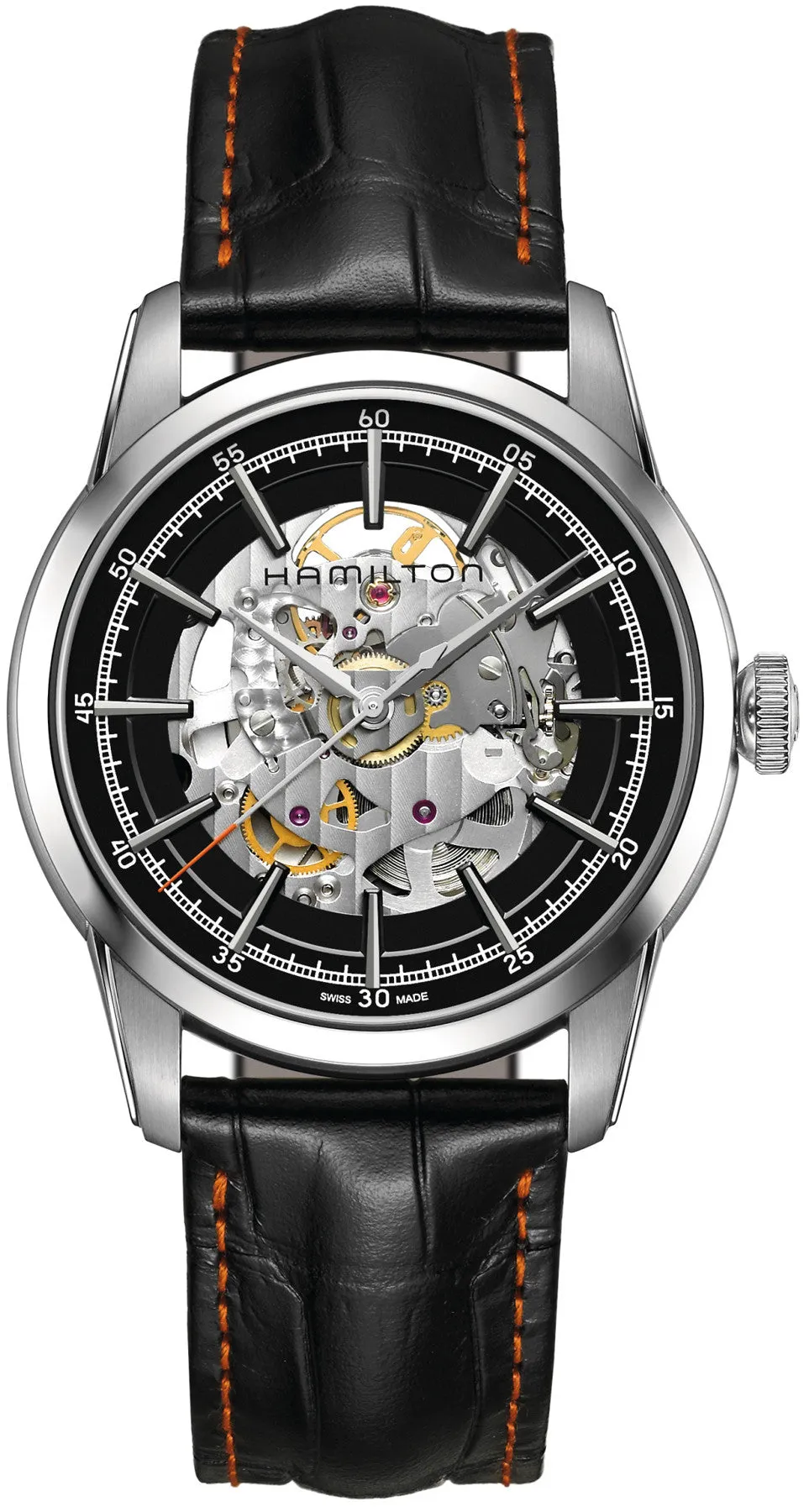 Hamilton Watch American Classic Rail Road Skeleton