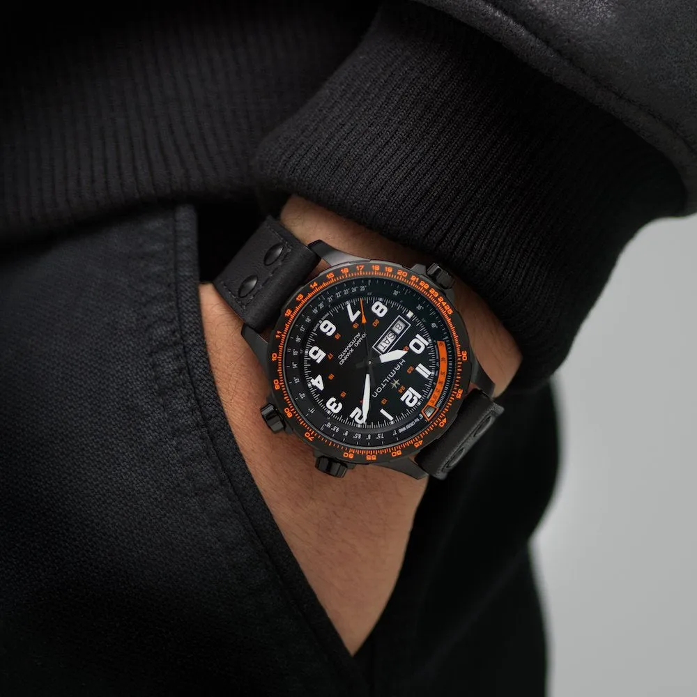 Hamilton Watch Khaki Aviation X-Wind Day Date