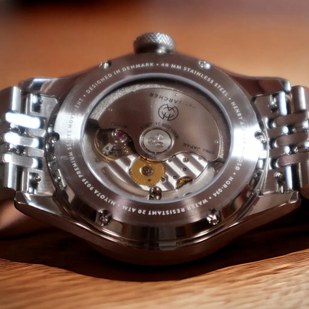Henry Archer Nordsø - Neon&nbsp;III&nbsp;316 (Purple&nbsp;Sunburst&nbsp;Dial)