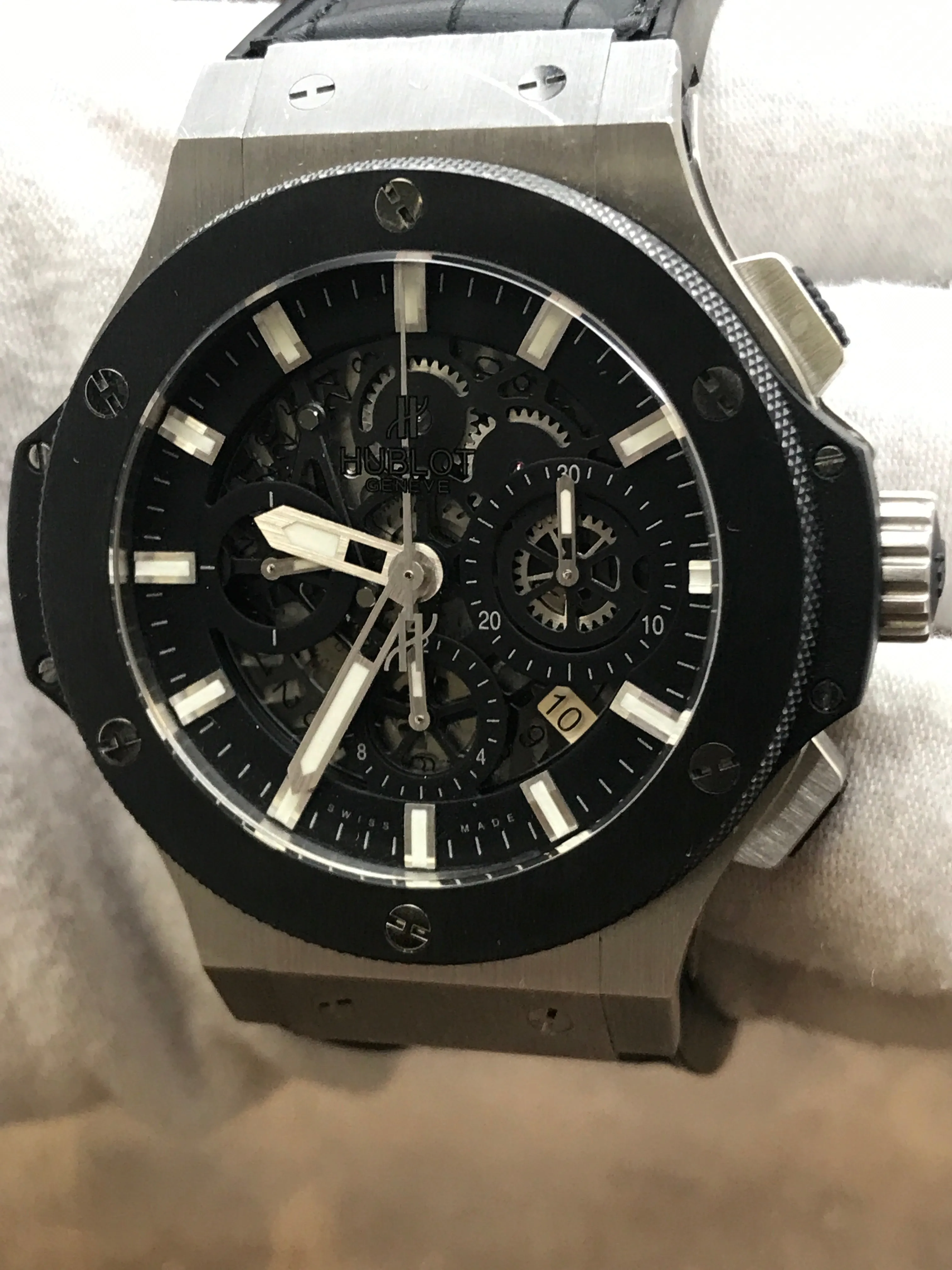 Hublot Big Bang Aero 311.SM.1170.GR Black Dial Automatic Men's Watch