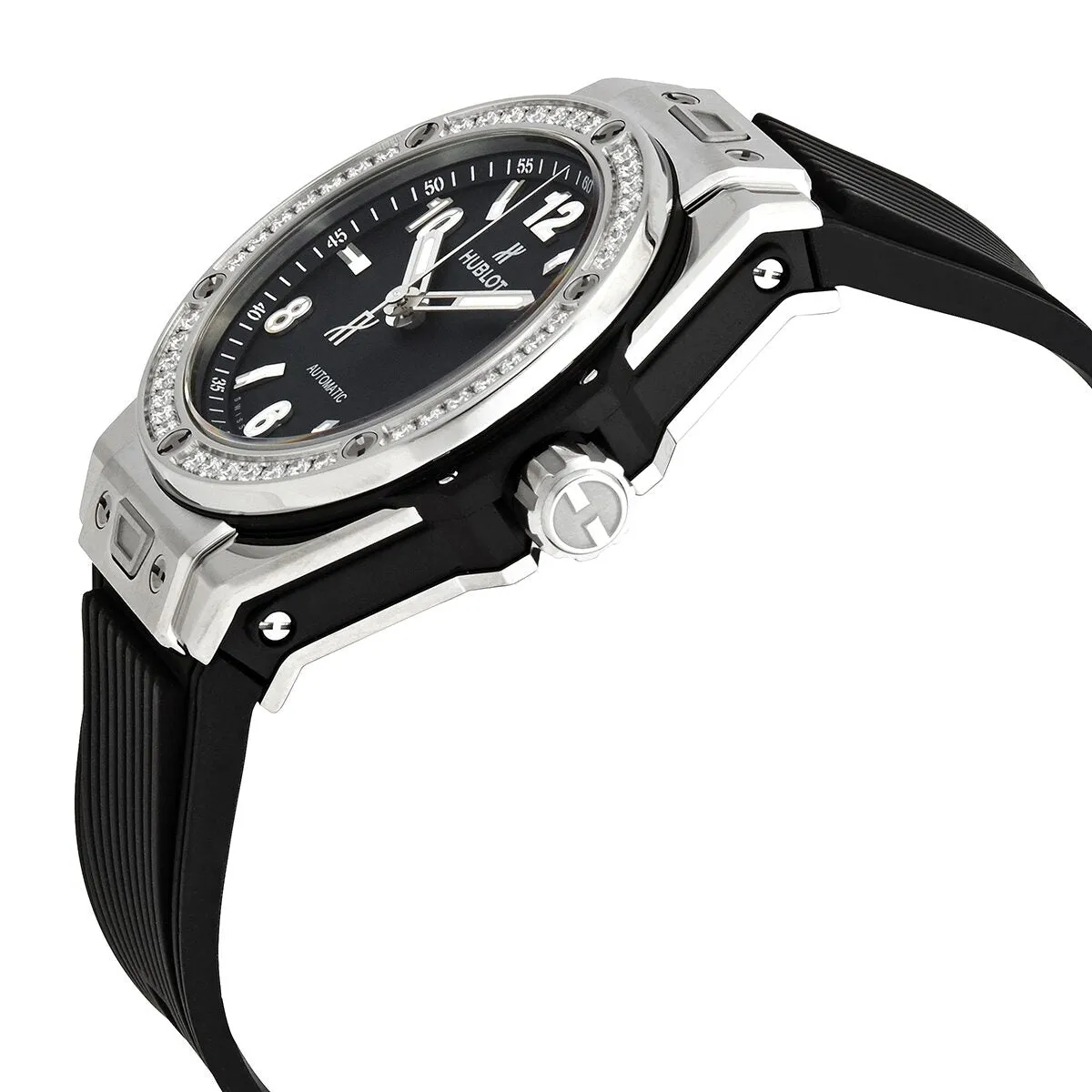 Hublot Big Bang Chronograph Automatic Diamond Black Dial Men's Watch 465.SX.1170.RX.1204