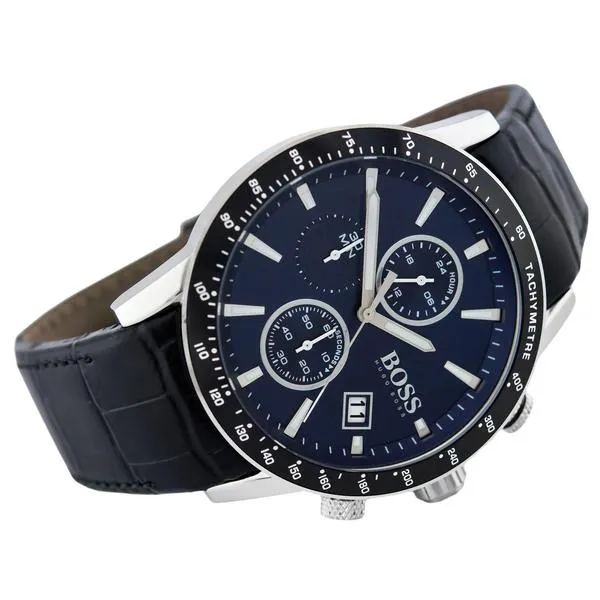 Hugo Boss Rafale Chronograph Blue Dial Men's Watch 1513391