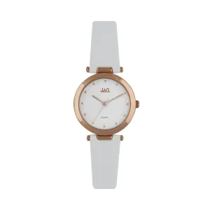Jag Ladies Isla Rose Case White Band 32mm Model J2217