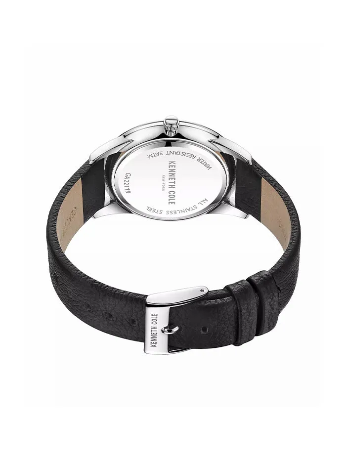 Kenneth Cole Classic Black Strap Men's Watch