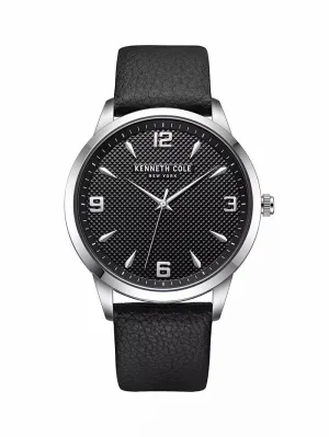 Kenneth Cole Classic Black Strap Men's Watch