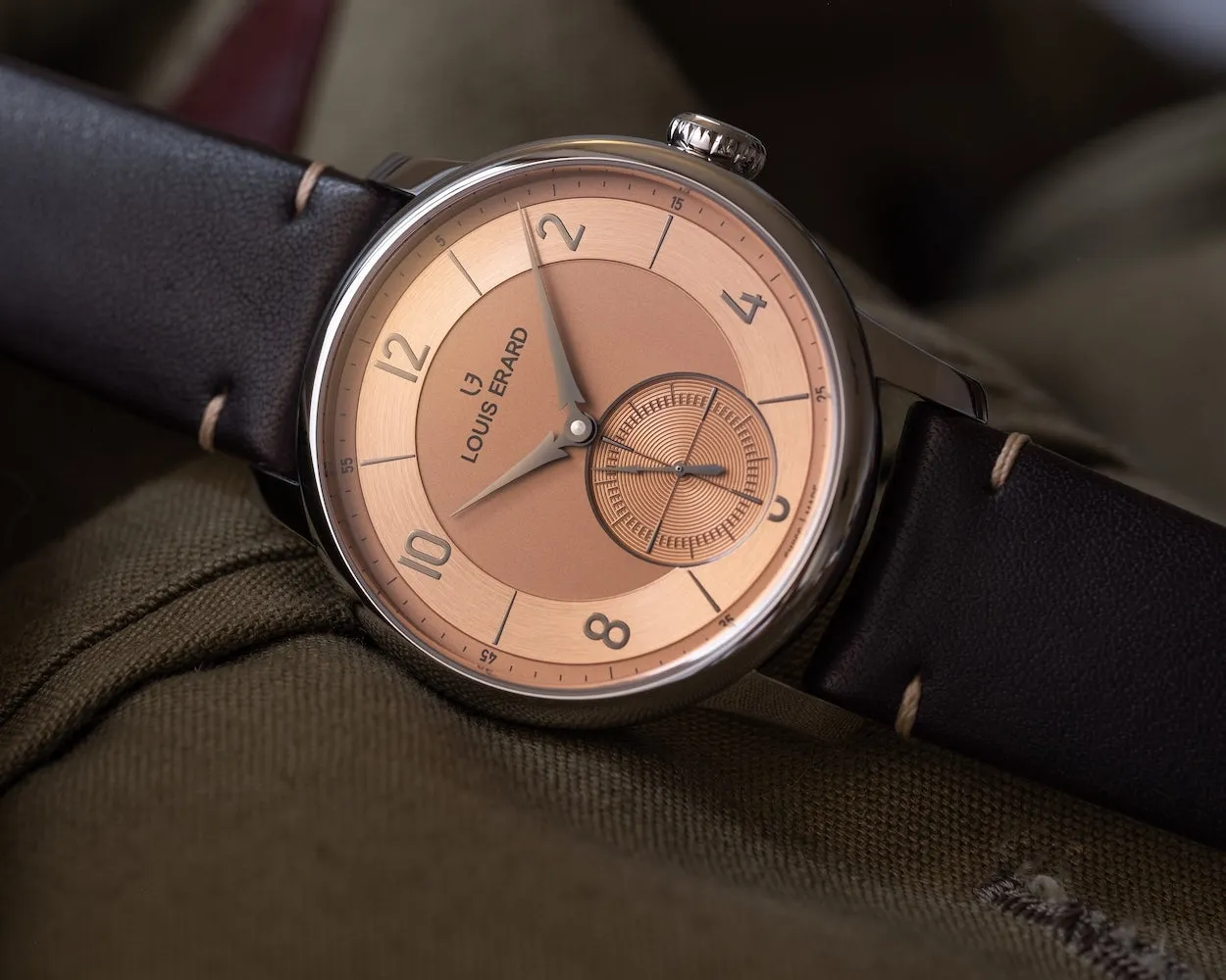 LE Watch Excellence Petite Seconde Terracotta 42mm
