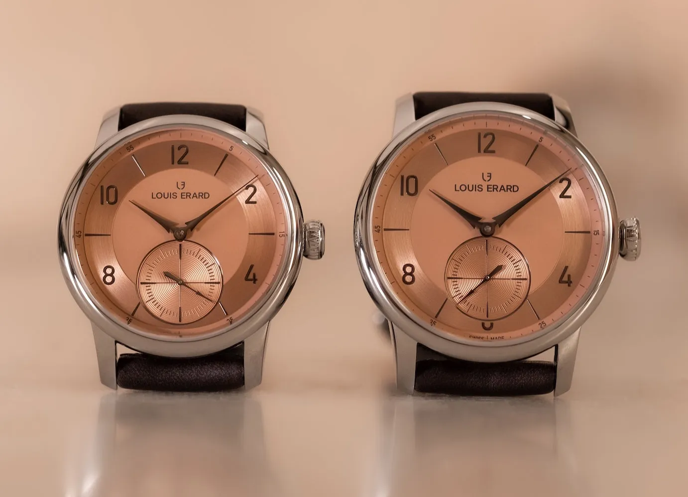 LE Watch Excellence Petite Seconde Terracotta 42mm