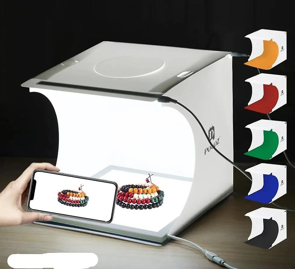 Lighting Filters Gobos Portable Photo Studio Tabletop Shooting Light Box Tent Photography Softbox