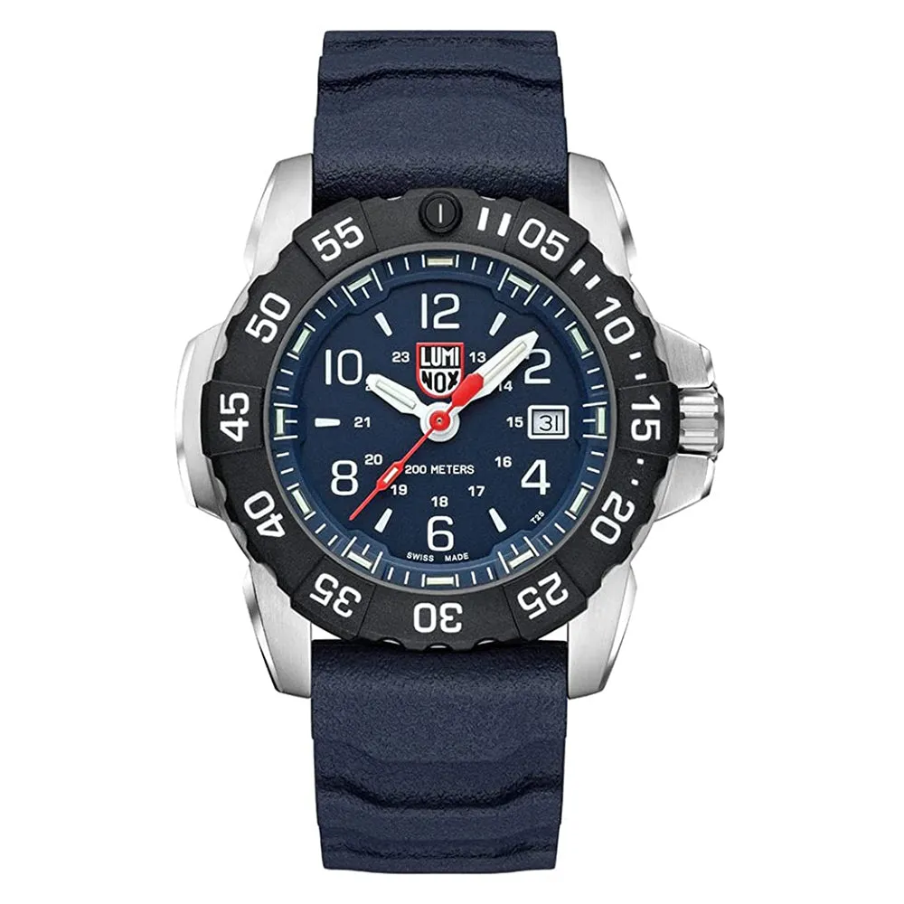 Luminox Men's Blue Dial Rubber Band Quartz Watch - XS.3253.CB