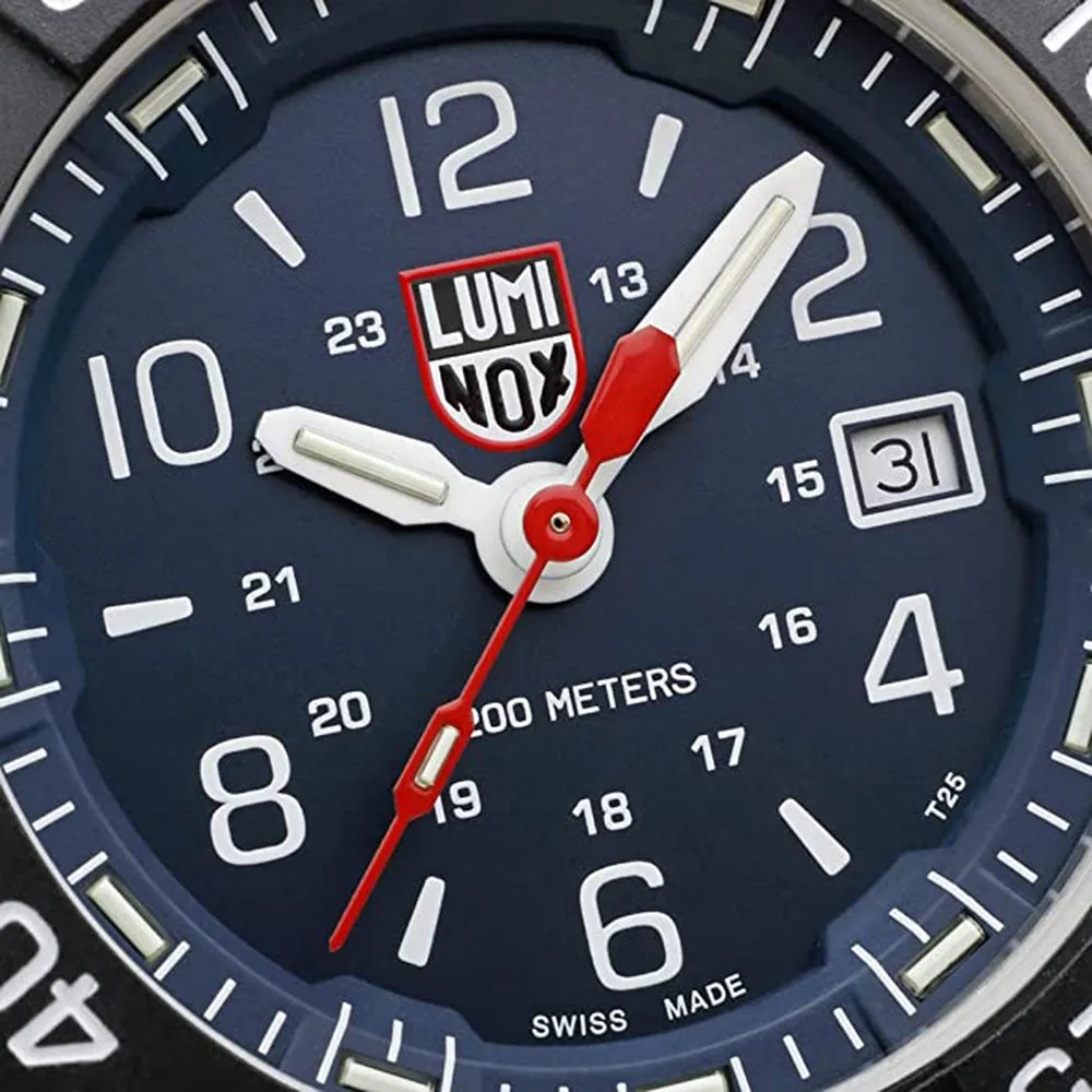 Luminox Men's Blue Dial Rubber Band Quartz Watch - XS.3253.CB