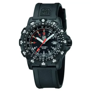 Luminox Recon Point 8820 Mens Black Rubber Band Black Dial Quartz Analog Watch - XL.8822.MI.F