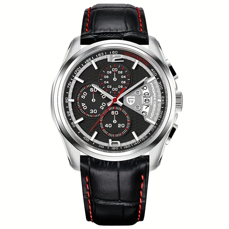 Luxurious Sports Quartz Wristwatch For Men, 43MM In Size, From Pagani Design