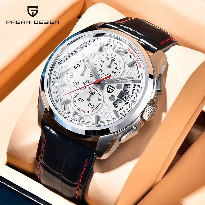 Luxurious Sports Quartz Wristwatch For Men, 43MM In Size, From Pagani Design