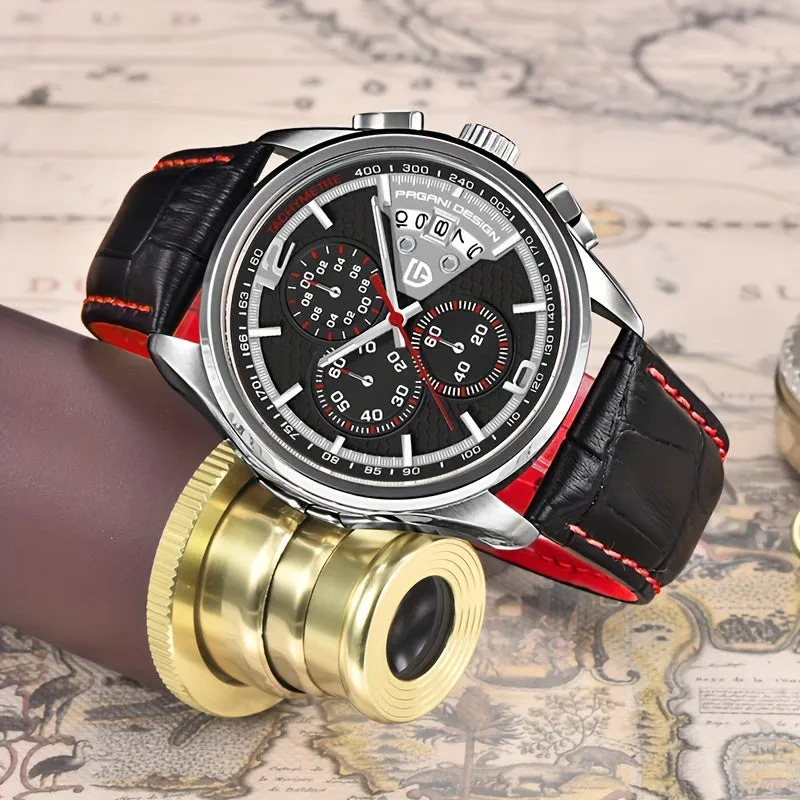 Luxurious Sports Quartz Wristwatch For Men, 43MM In Size, From Pagani Design