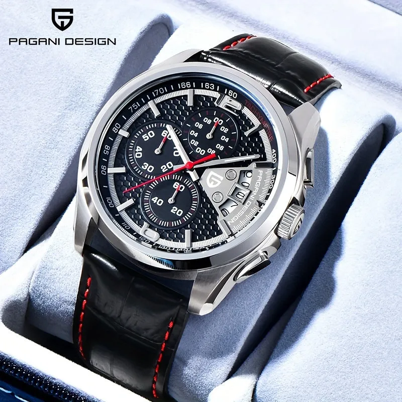 Luxurious Sports Quartz Wristwatch For Men, 43MM In Size, From Pagani Design