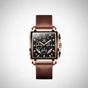 Mathias Square Dial Wrist Watch