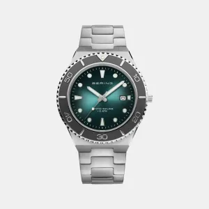 Men's Grey Analog Stainless Steel Watch 18940-708