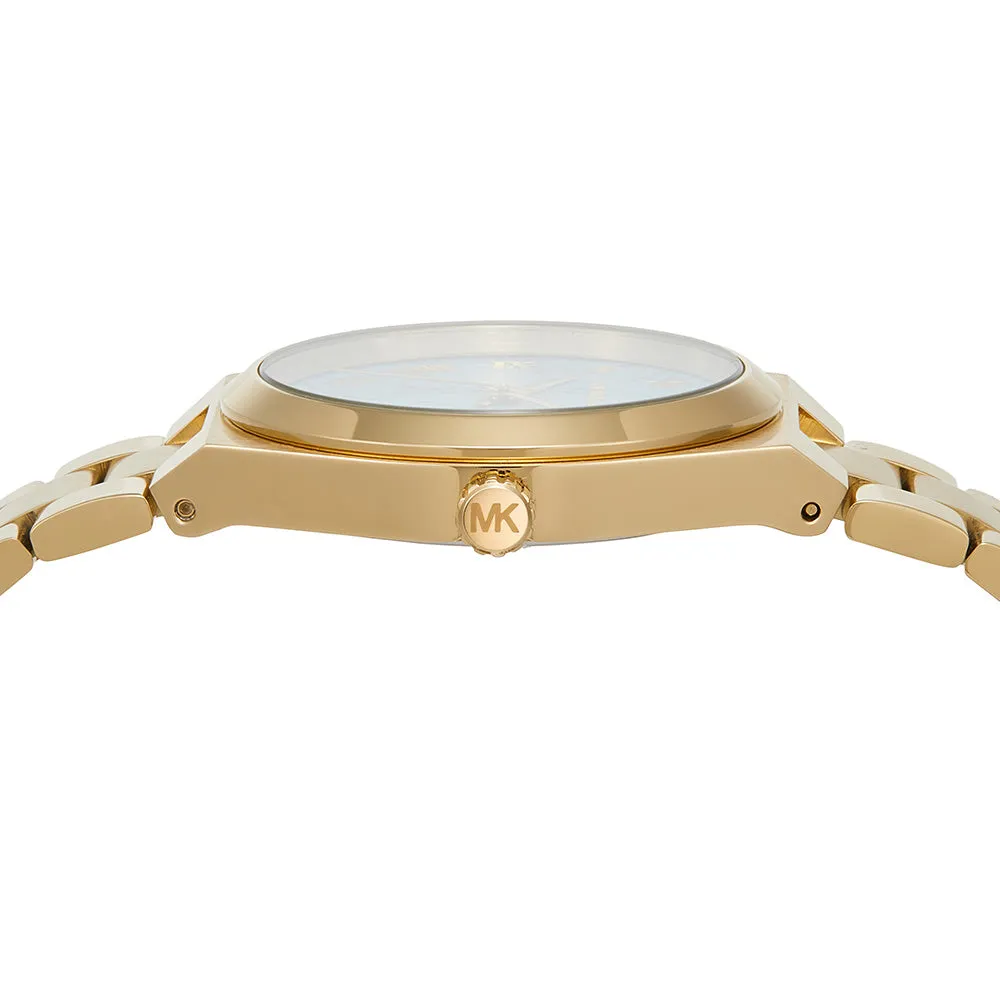 Michael Kors MK7460 Lennox Turquoise Gold Ladies Watch