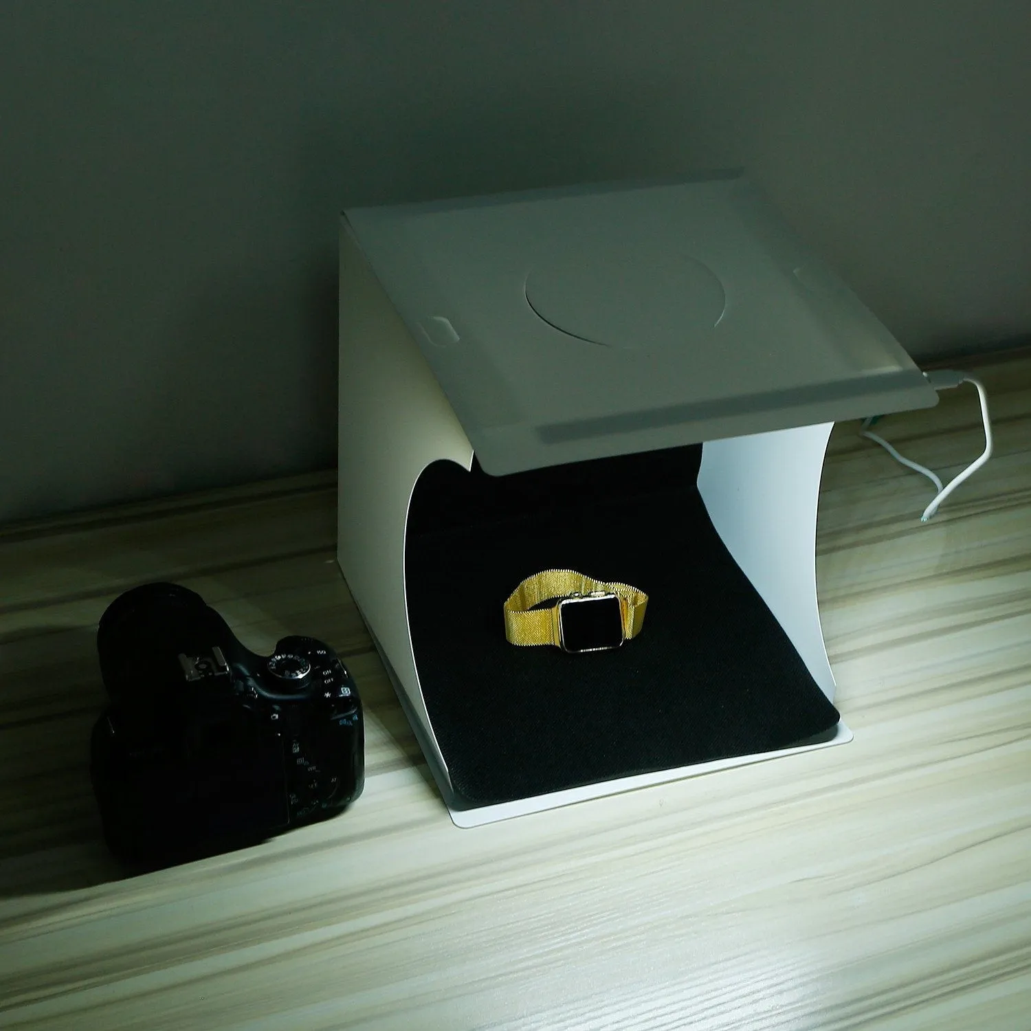 Mini Photo Studio Box Photography with 6 Color Backdrops