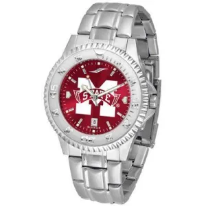 Mississippi State Bulldogs Competitor AnoChrome - Steel Band Watch