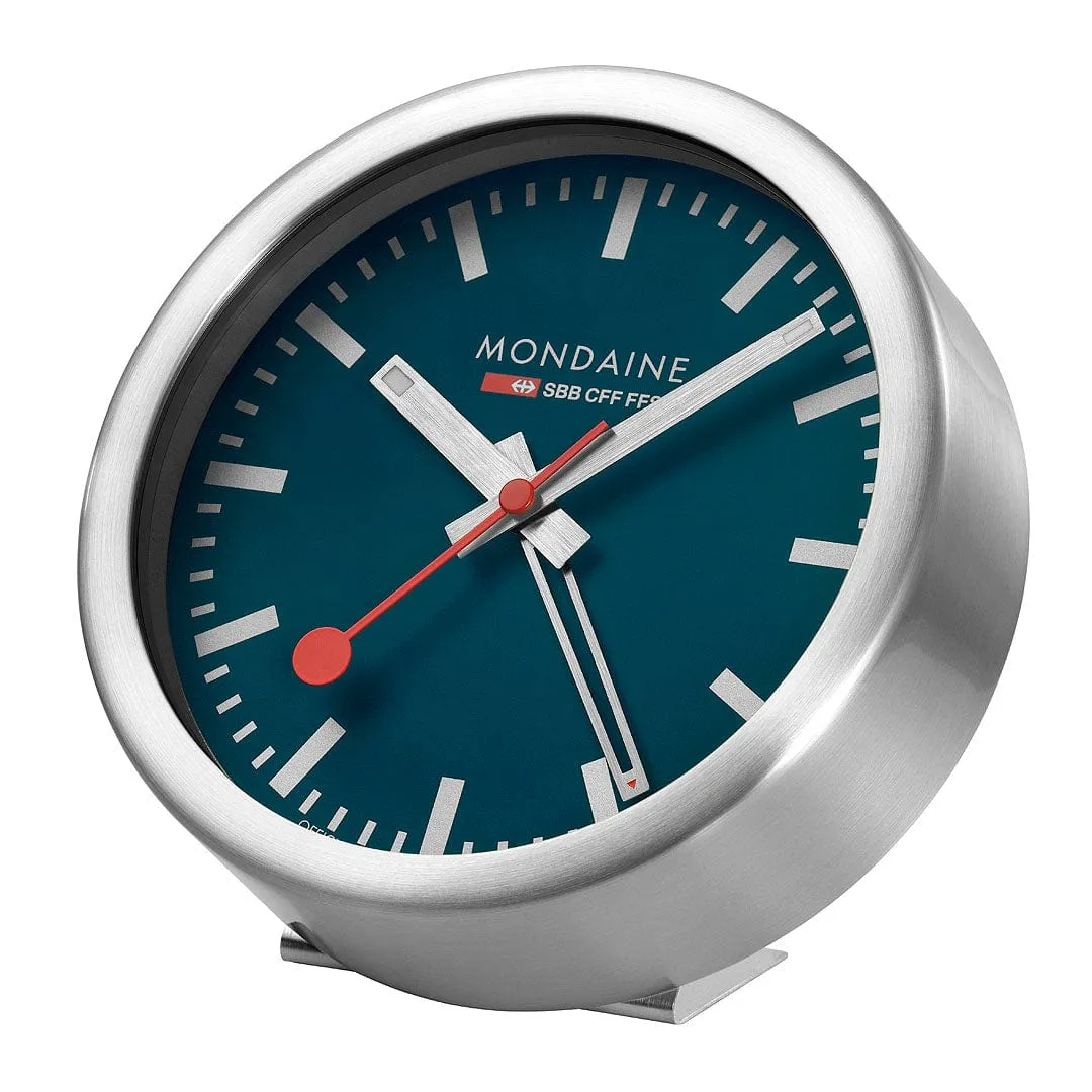 Mondaine TABLE CLOCK, 125 MM, DEEP OCEAN BLUE- A997.MCAL.46SBV
