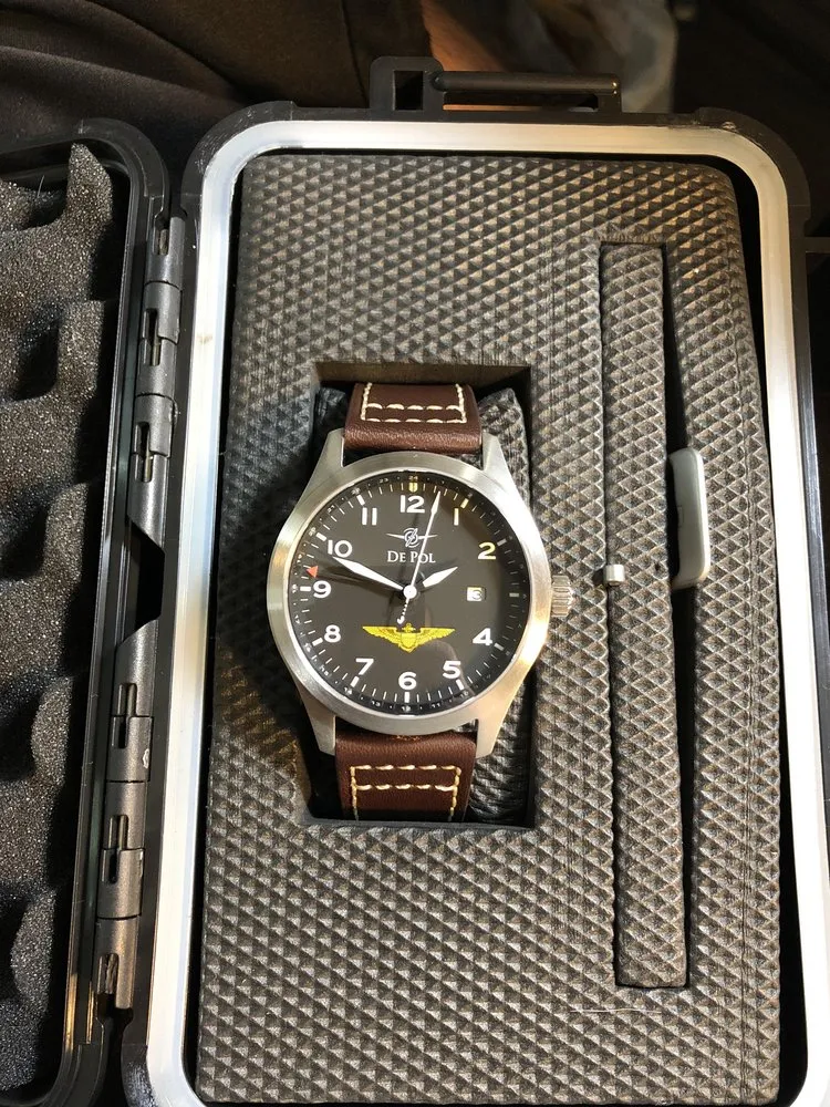 Navy Pilot Stainless GMT