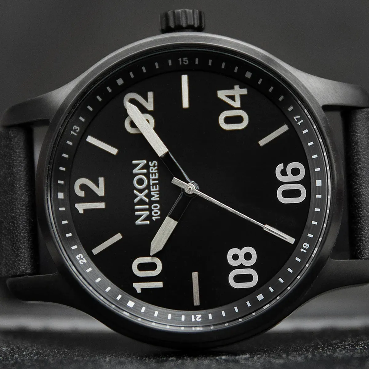 Nixon Patrol Leather Watch