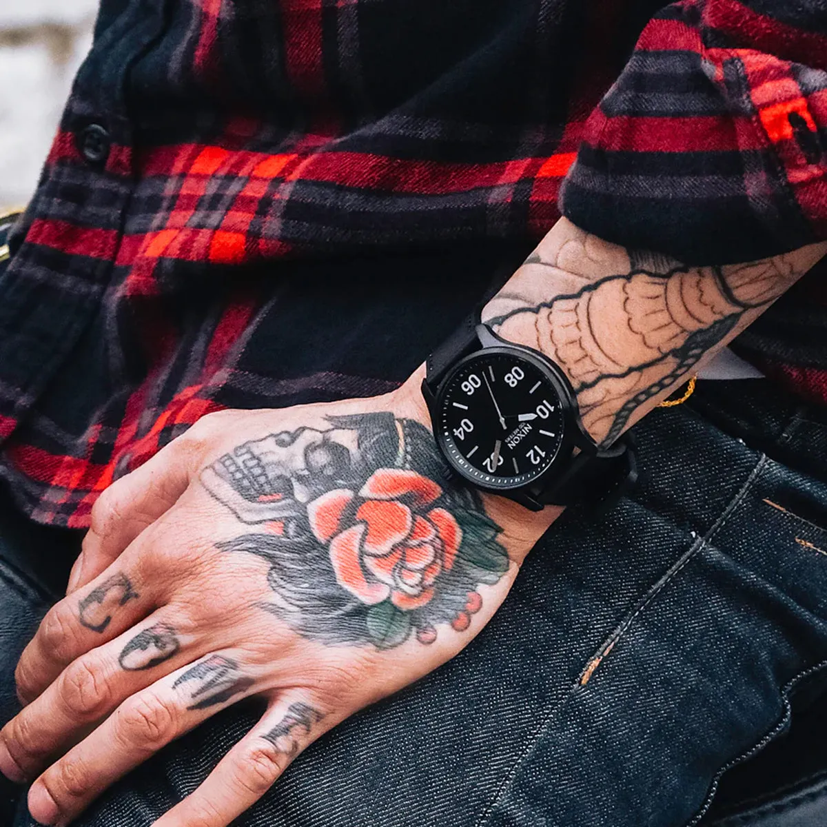 Nixon Patrol Leather Watch