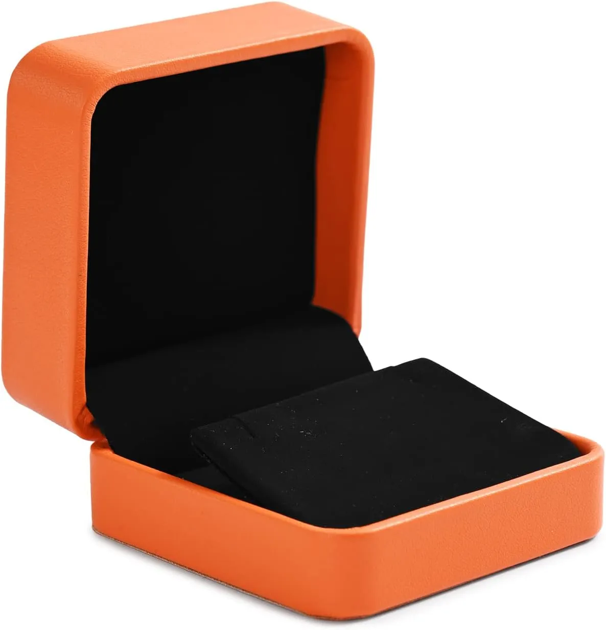 Oirlv Luxury Leather Earring Box Multi-function Use Jewelry Gift Box for Anniversary Birthday Trinket Storage Case