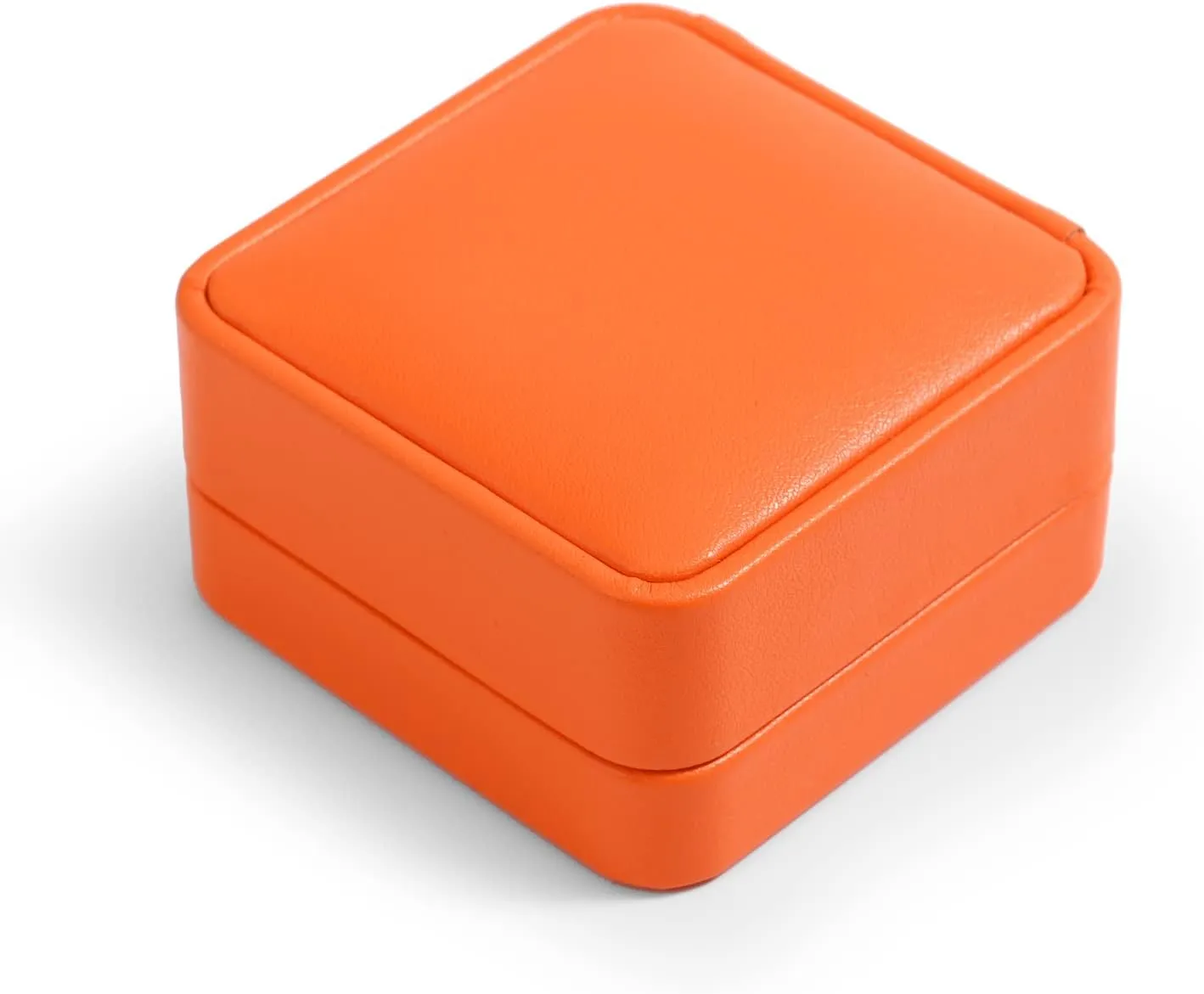 Oirlv Luxury Leather Earring Box Multi-function Use Jewelry Gift Box for Anniversary Birthday Trinket Storage Case