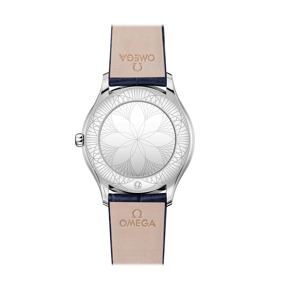 OMEGA DE VILLE TRESOR QUARTZ 36MM LADIES WATCH 428.18.36.60.03.001