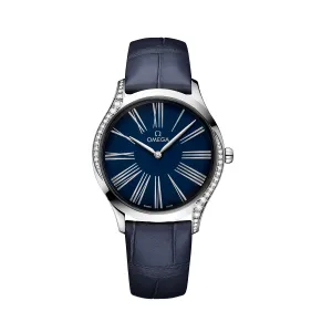 OMEGA DE VILLE TRESOR QUARTZ 36MM LADIES WATCH 428.18.36.60.03.001