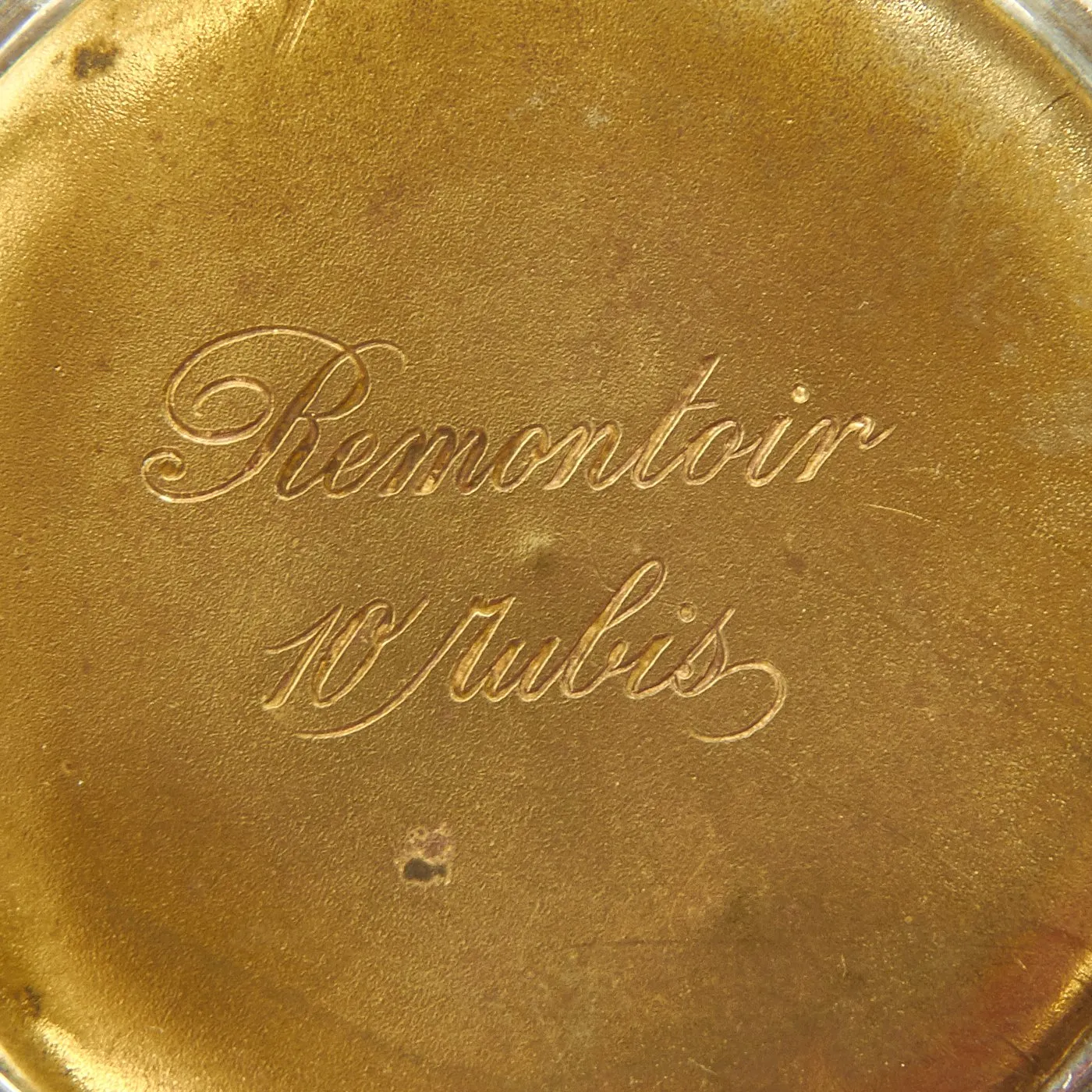 Original German WWII SS Officer Candidate School Bad Tölz Cased Pocket Watch by ZentRa - Fully Functional