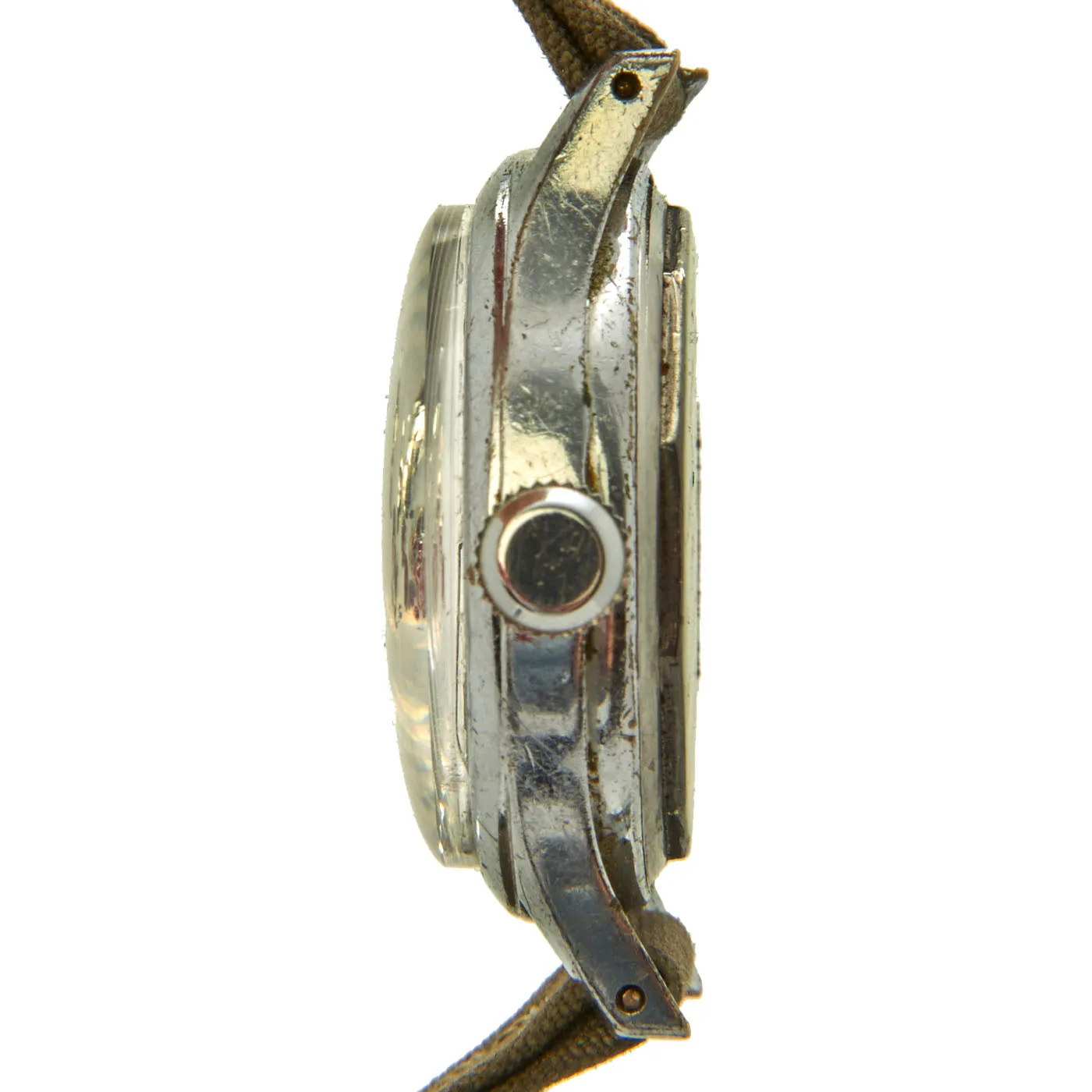Original U.S. WWII 1942 Dated Type A-11 US Army Wrist Watch by Waltham - Fully Functional