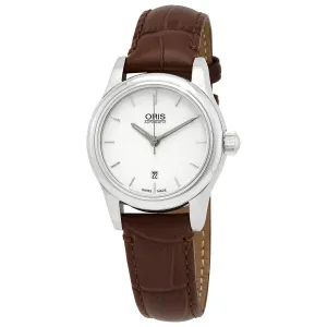 Oris Classic Date Automatic White Dial Ladies Watch 01 561 7650 4051-07 5 14 10