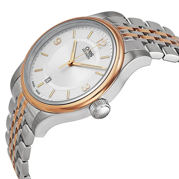 Oris Classic Date Silver Dial Two-tone Stainless Steel Men's Watch 01 733 7594 4331-07 8 20 63