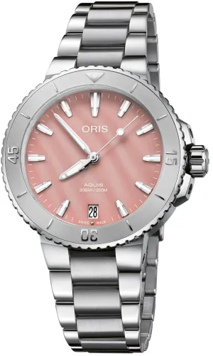 ORS Watch Aquis Date Blush Pink