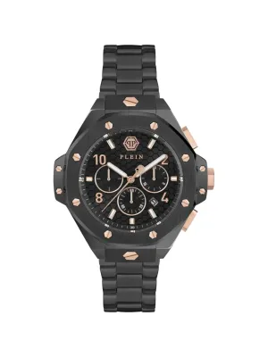 Philipp Plein Men 46 mm Size Black Dial Analog Watch - PWPRA0424