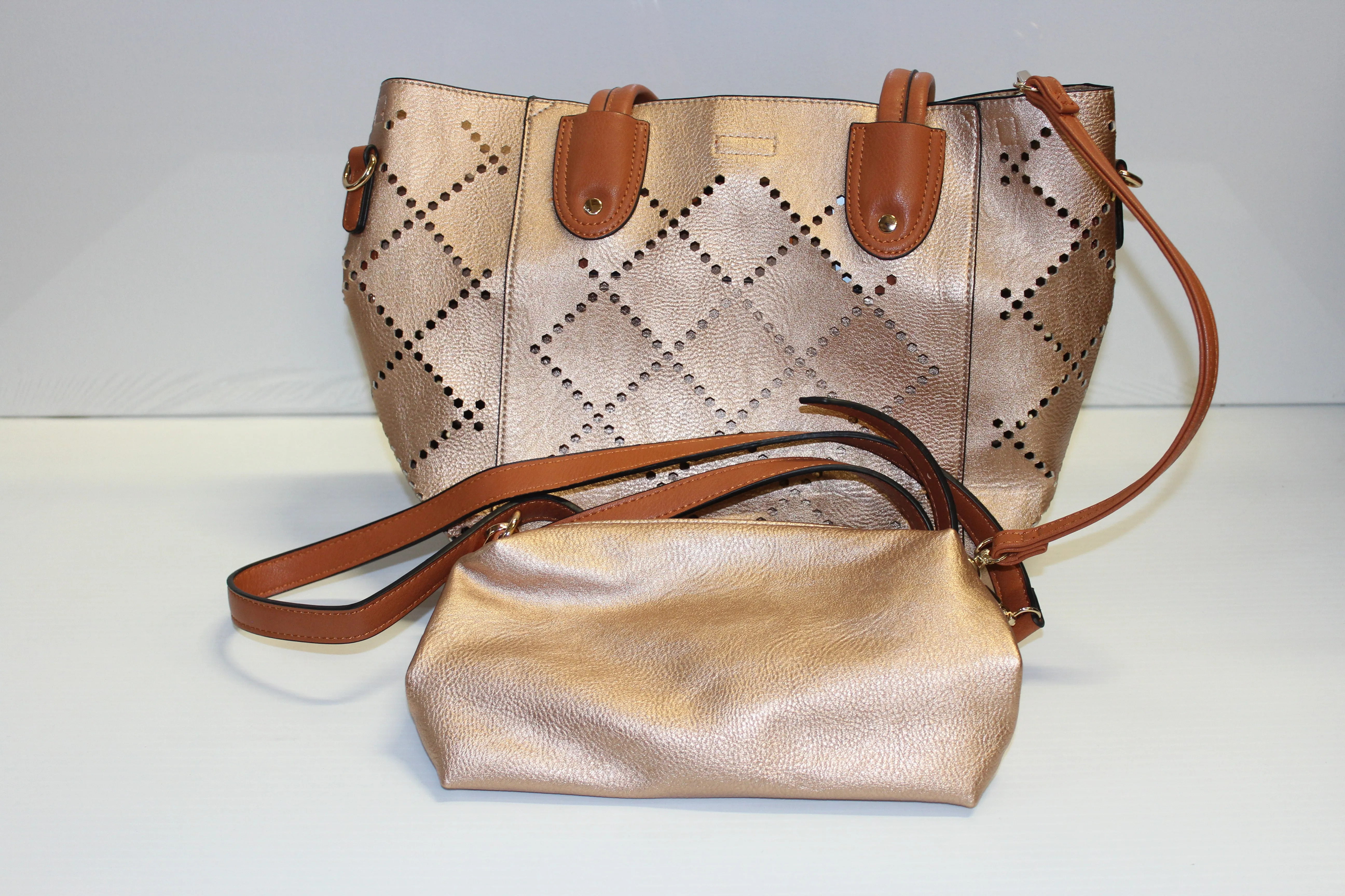 Purse - RoseGold Handbag