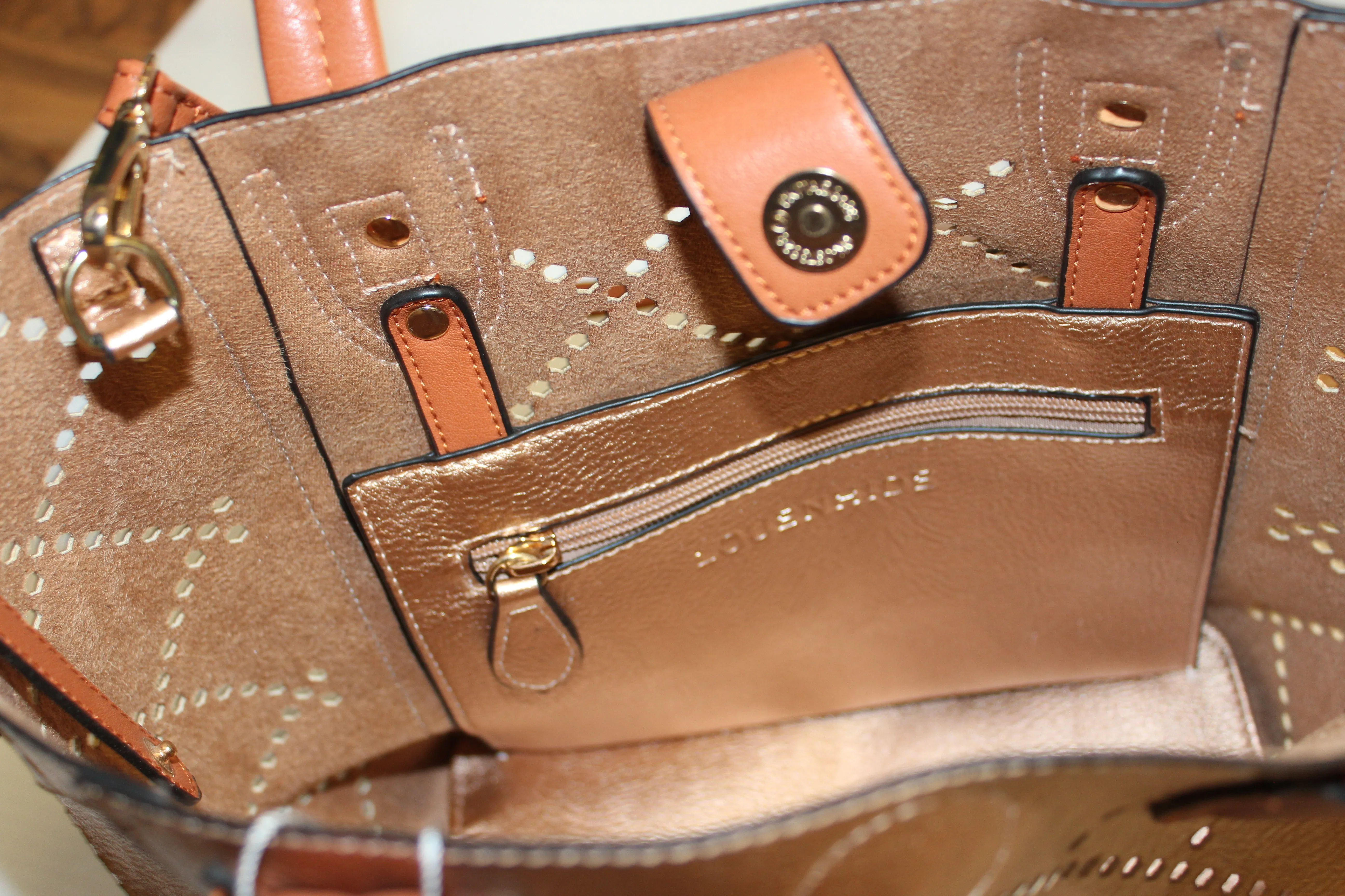 Purse - RoseGold Handbag
