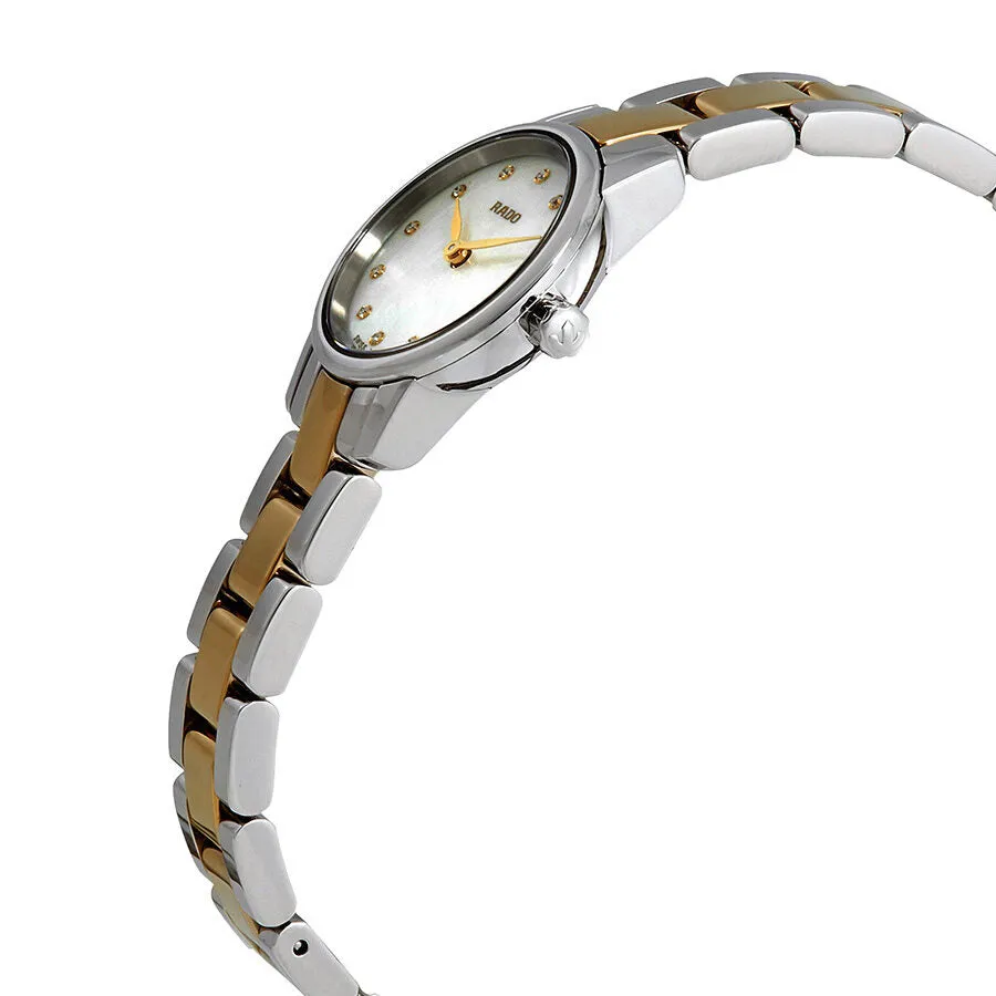 Rado Coupole Classic White Mother of Pearl Diamond Dial Ladies Watch R22890952