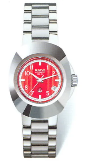 Rado Original Classic Steel Red Automatic Men's Watch R12636303