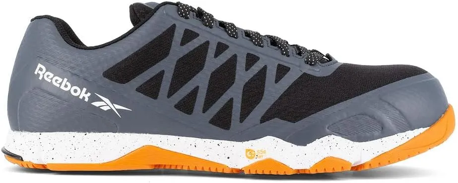 Reebok Men's Rb4450 Speed Tr Safety Toe Athletic Work Shoe Black