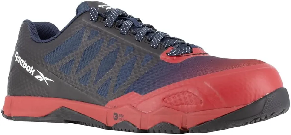 Reebok Men's Rb4450 Speed Tr Safety Toe Athletic Work Shoe Black