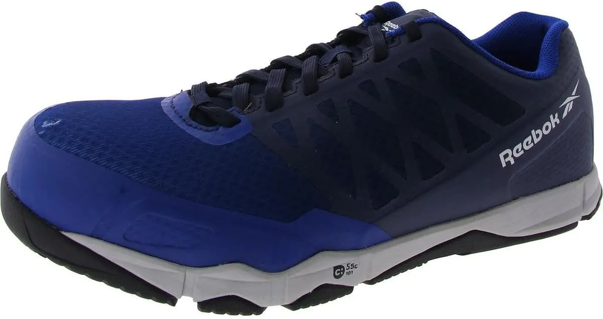 Reebok Men's Rb4450 Speed Tr Safety Toe Athletic Work Shoe Black