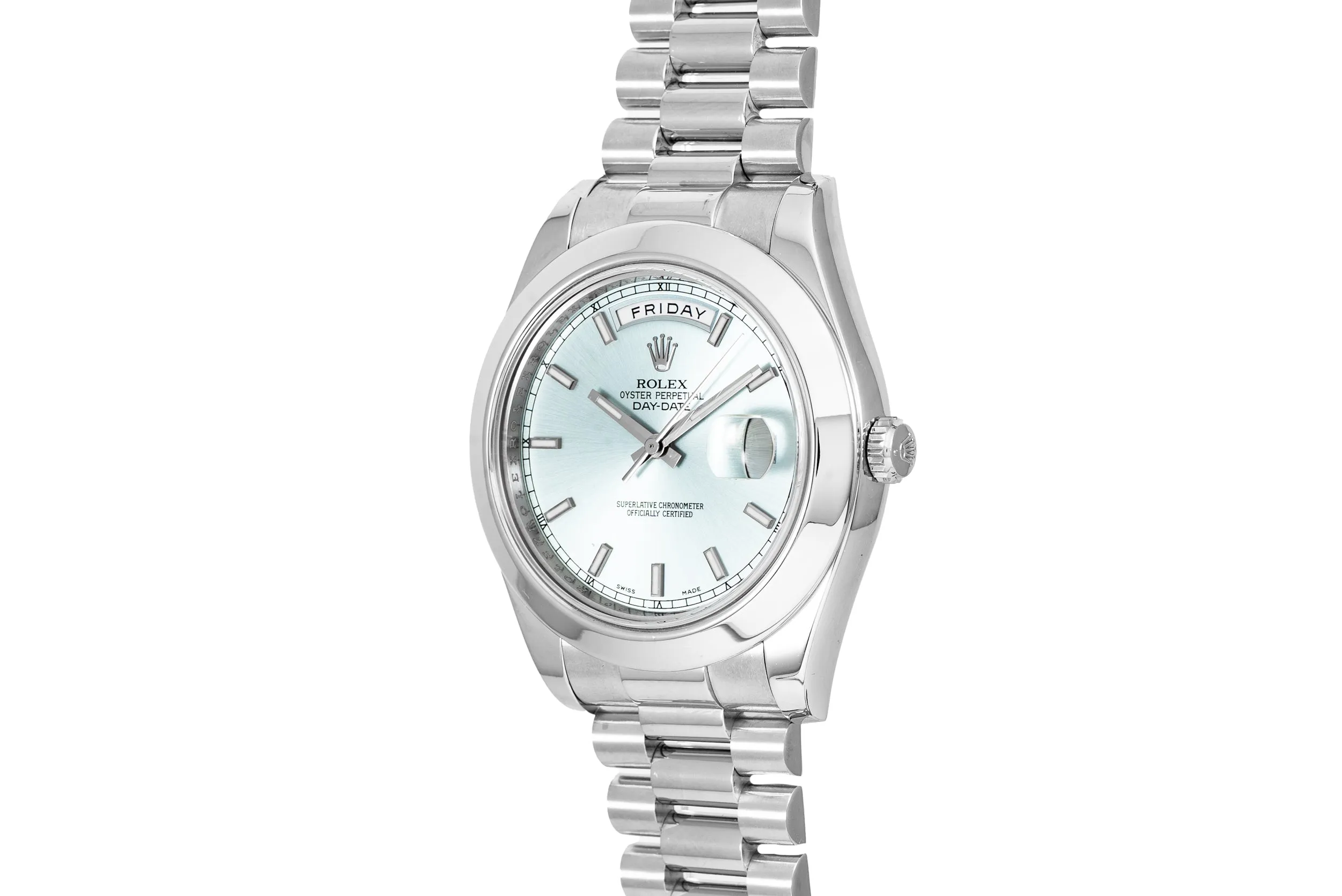 Rolex Day-Date 40 'Ice Blue'