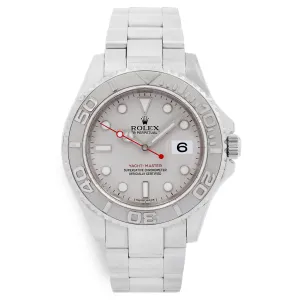 Rolex Yacht-Master 40mm 16622 Silver Dial Automatic Men's Watch