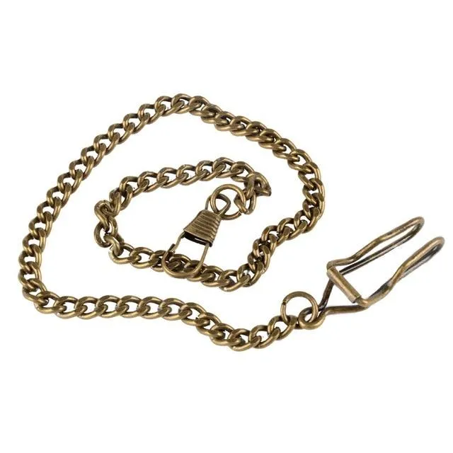 Roman Numerals Quartz Pocket Watch