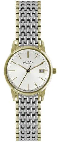 ROT Watch Ladies Two Tone Bracelet